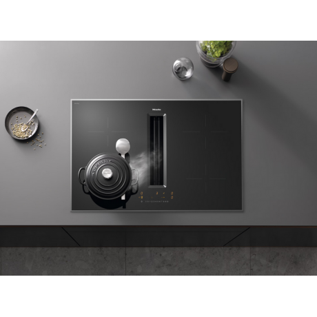 MIELE KMDA 7272-1 FR D Επαγωγική Εστία με Ενσωματωμένο Απορροφητήρα 80cm